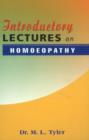 Introductory Lectures on Homoeopathy - Book