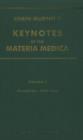 Keynotes of the Materia Medica : Abrotanum-Bufo Rana v. 1 - Book