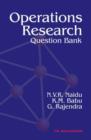Operations Research : Question Bank - Book
