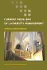 Current Problems of University Management - Book