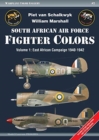 South African Air Force Fighter Colors : Volume 1: East African Campaign 1940-1942 - Book