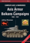 Camouflage and Markings of Axis Armor in the Balkans Campaigns 1940-1941 - Book