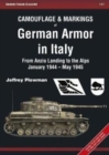 Camouflage & Markings of German Armor in Italy : From Anzio Landing to the Alps, January 1944 - May 1945 - Book