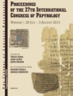 JJP Supplement 28 (2016) Journal of Juristic Papyrology : Proceedings of the 27th International Congress of Papyrology, Warsaw 29.07-3.08 2013 - Volume 1, 2 and 3 - Book