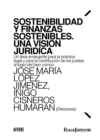 Sostenibilidad y finanzas sostenibles. Una vision juridica - eBook