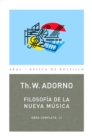 Filosofia de la nueva musica - eBook
