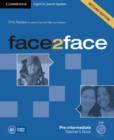 Face2face for Spanish Speakers Pre-intermediate Teacher's Book with DVD-ROM - Book
