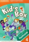 Kid's Box for Spanish Speakers Level 4 Flashcards (pack of 85) - Book