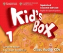 Kid's Box Level 1 Class Audio CDs (4) Updated English for Spanish Speakers - Book