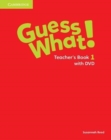 Guess What! Level 1 Teacher's Book with DVD Video Spanish Edition - Book