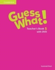 Guess What! Level 5 Teacher's Book with DVD Video Spanish Edition - Book
