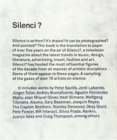 Silenci? - Book