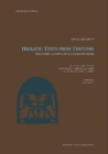 Hieratic Texts from Tebtunis : Volume 45 - Book