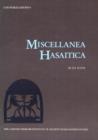 Miscellanea Hasaitica - Book