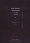 Danish Contributions to Classical Scholarship 1971-1991 : A Bibliography - Book