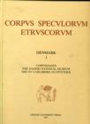 Corpus Speculorum Etruscorum -- Denmark 1 : Copenhagen, the Danish National Museum, the Ny Carlsberg Glyptothek - Book