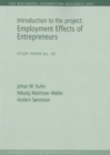 Introduction to the Project : Employment Effects of Entrepreneurs - Book