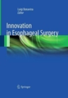 Innovation in Esophageal Surgery - Book