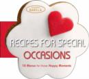 Recipes for Special Occasions - Book
