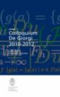Colloquium De Giorgi 2010-2012 - eBook