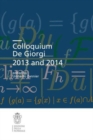 Colloquium De Giorgi 2013 and 2014 - Book