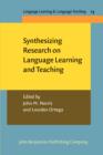 Synthesizing Research on Language Learning and Teaching - Book