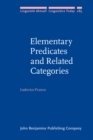 Elementary Predicates and Related Categories - eBook