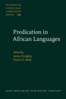 Predication in African Languages - eBook