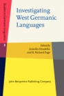Investigating West Germanic Languages : Studies in honor of Robert B. Howell - eBook