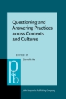 Questioning and Answering Practices across Contexts and Cultures - eBook