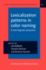 Lexicalization patterns in color naming : A cross-linguistic perspective - eBook