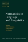 Normativity in Language and Linguistics - eBook