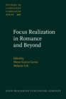 Focus Realization in Romance and Beyond - eBook