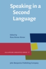 Speaking in a Second Language - eBook