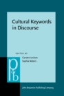 Cultural Keywords in Discourse - eBook