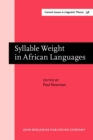 Syllable Weight in African Languages - eBook