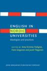 English in Nordic Universities : Ideologies and practices - eBook
