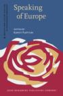 Speaking of Europe : Approaches to complexity in European political discourse - eBook