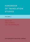 Handbook of Translation Studies : Volume 3 - eBook