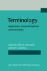 Terminology : Applications in interdisciplinary communication - eBook