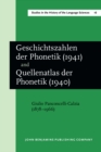 'Geschichtszahlen der Phonetik' (1941), together with 'Quellenatlas der Phonetik' (1940) : New edition - eBook