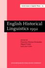 English Historical Linguistics 1992 : Papers from the 7th International Conference on English Historical Linguistics, Valencia, 22-26 September 1992 - eBook