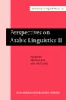 Perspectives on Arabic Linguistics : Papers from the Annual Symposium on Arabic Linguistics. Volume II: Salt Lake City, Utah 1988 - eBook