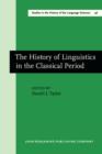 The History of Linguistics in the Classical Period - eBook