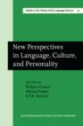 New Perspectives in Language, Culture, and Personality : Proceedings of the Edward Sapir Centenary Conference (Ottawa, 1-3 October 1984) - eBook