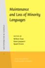 Maintenance and Loss of Minority Languages - eBook