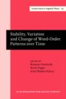 Stability, Variation and Change of Word-Order Patterns over Time - eBook