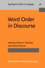 Word Order in Discourse - eBook