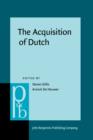 The Acquisition of Dutch - eBook
