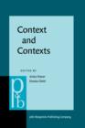 Context and Contexts : Parts meet whole? - eBook